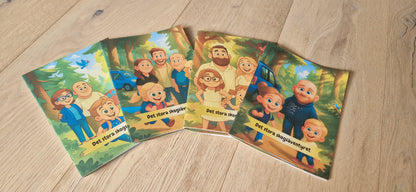 Din bild blir till en unik bok - ni är sagofigurerna