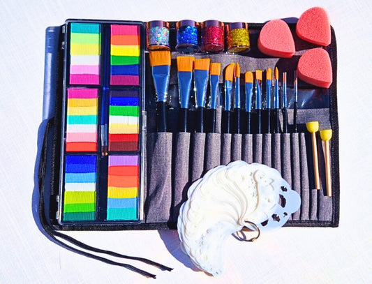 Ansiktsmålning som ett proffs